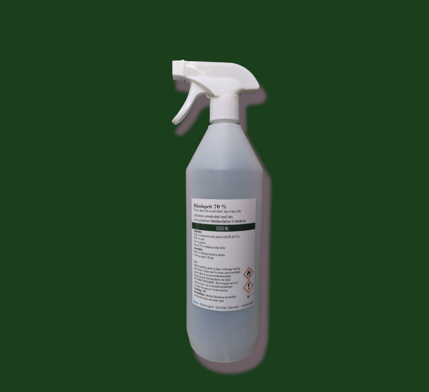 1 liter håndsprit Tea Tree