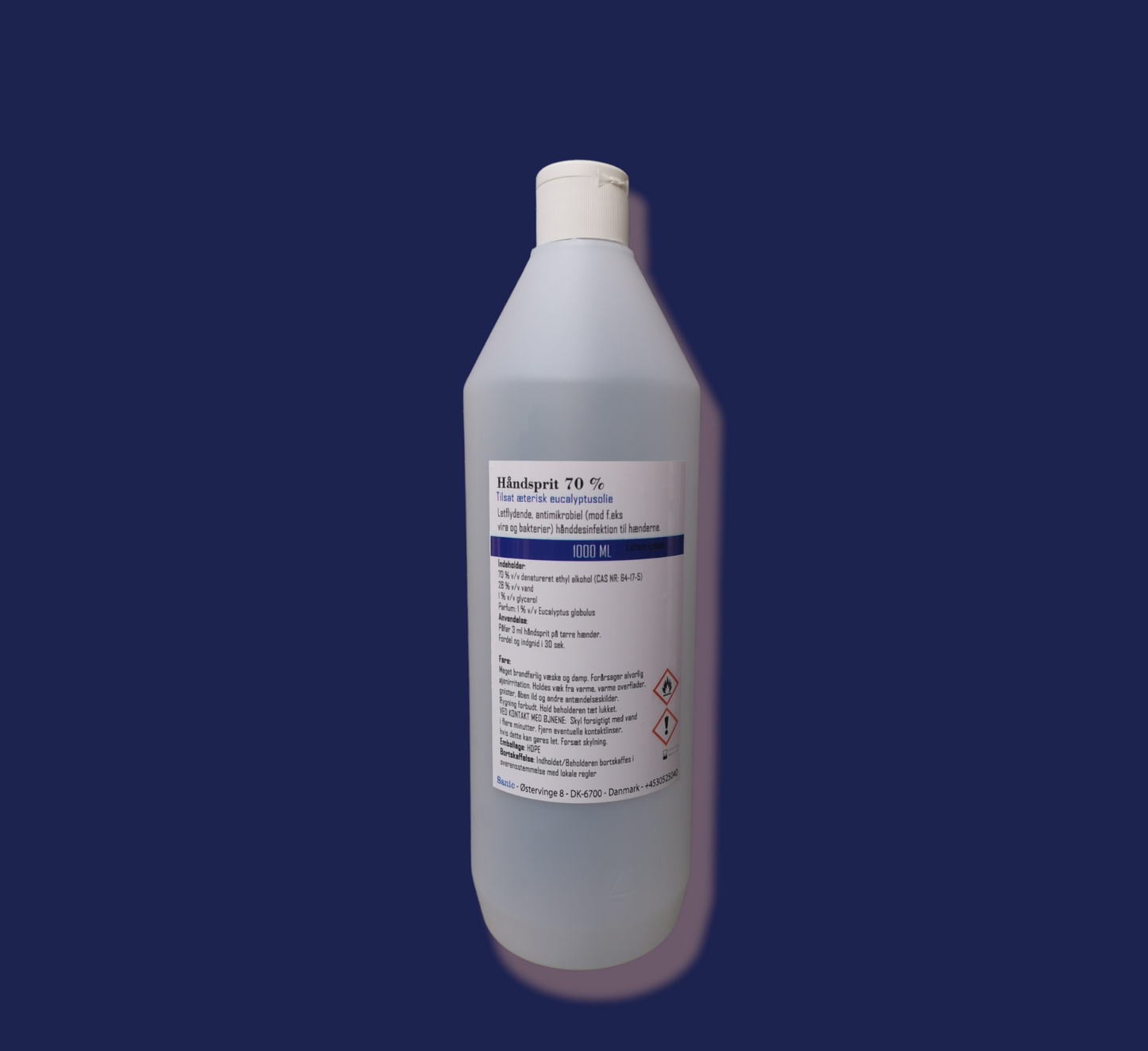 1 liter håndsprit Eucalyptus