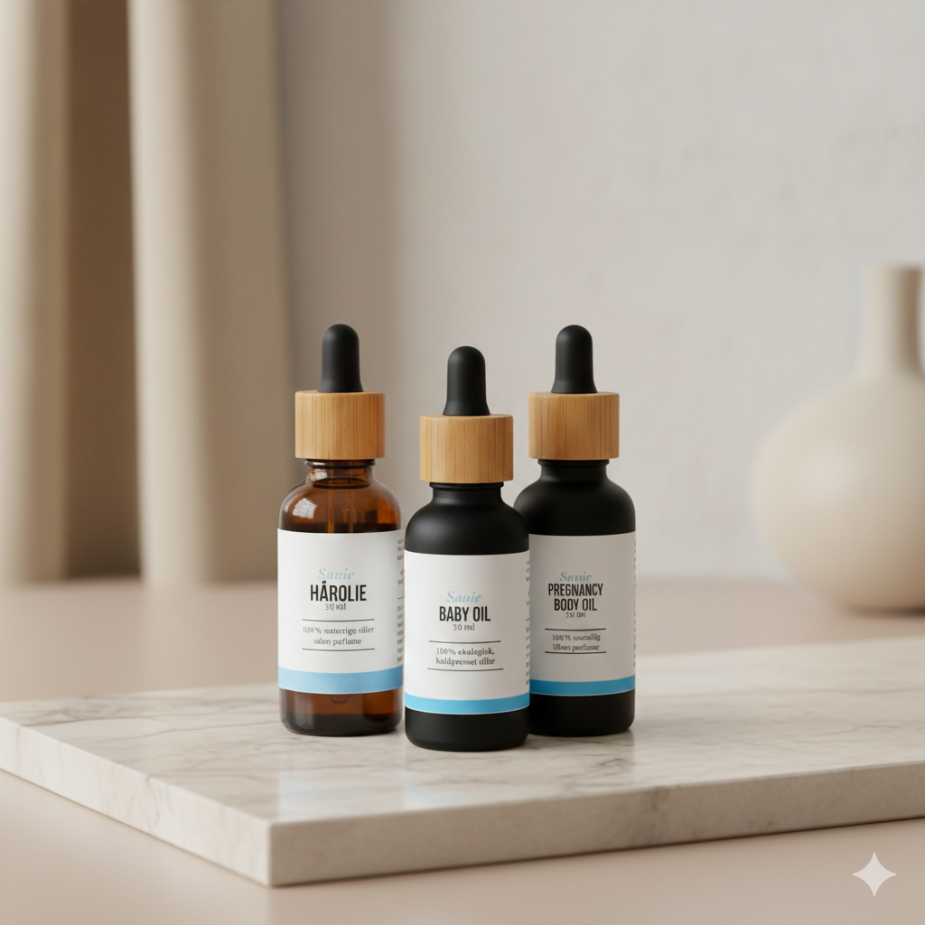 Essential Trio: Oliepleje til Mor & Baby - Travel size